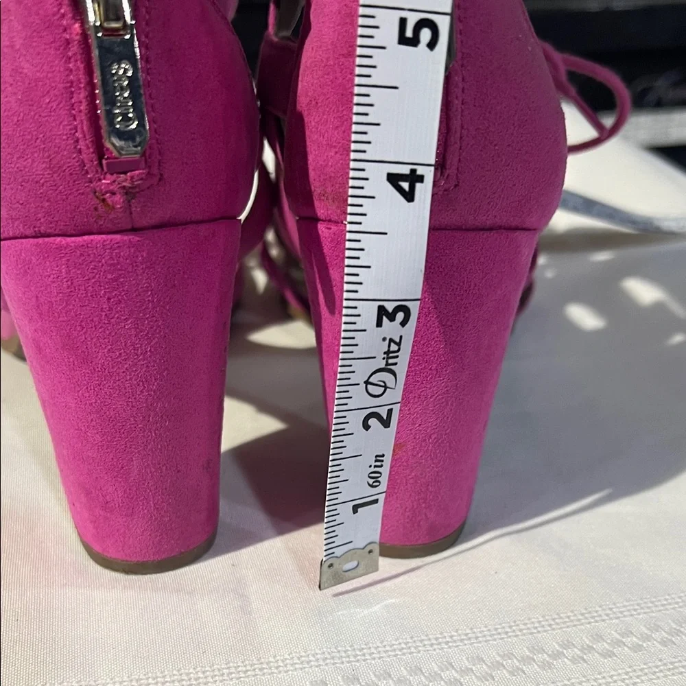 Circus Fuchsia Strappy‎ Heels